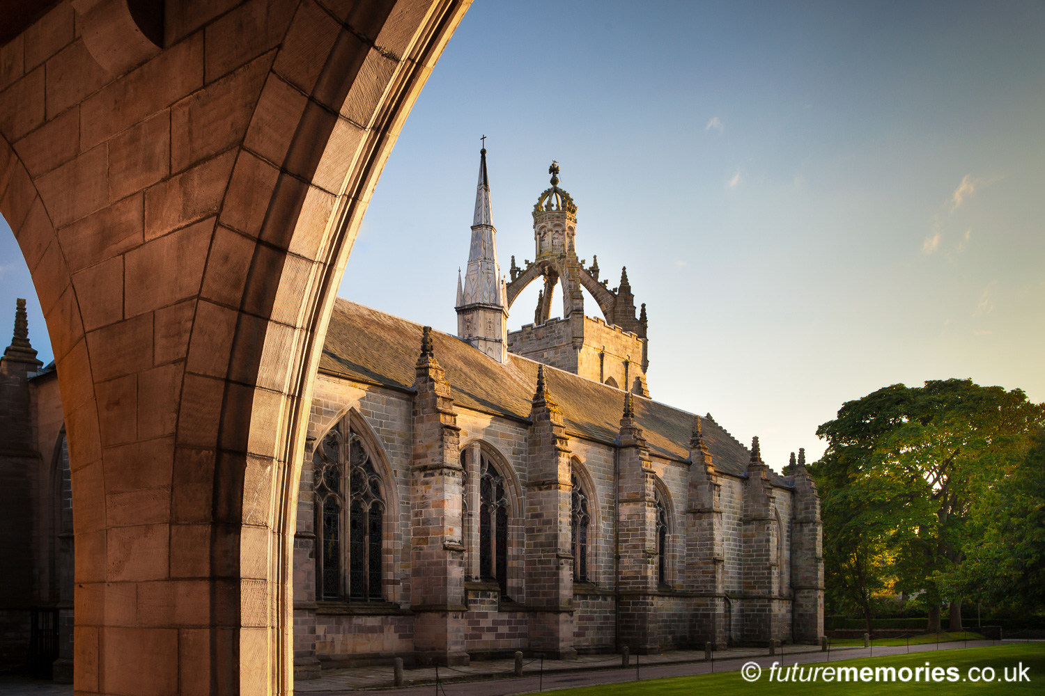 King's Chapel from the Elphinstone Cloisters, University of Aberdeen